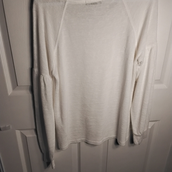 Sanctuary Cream Ribbed Knit Top - Picture 5 of 5